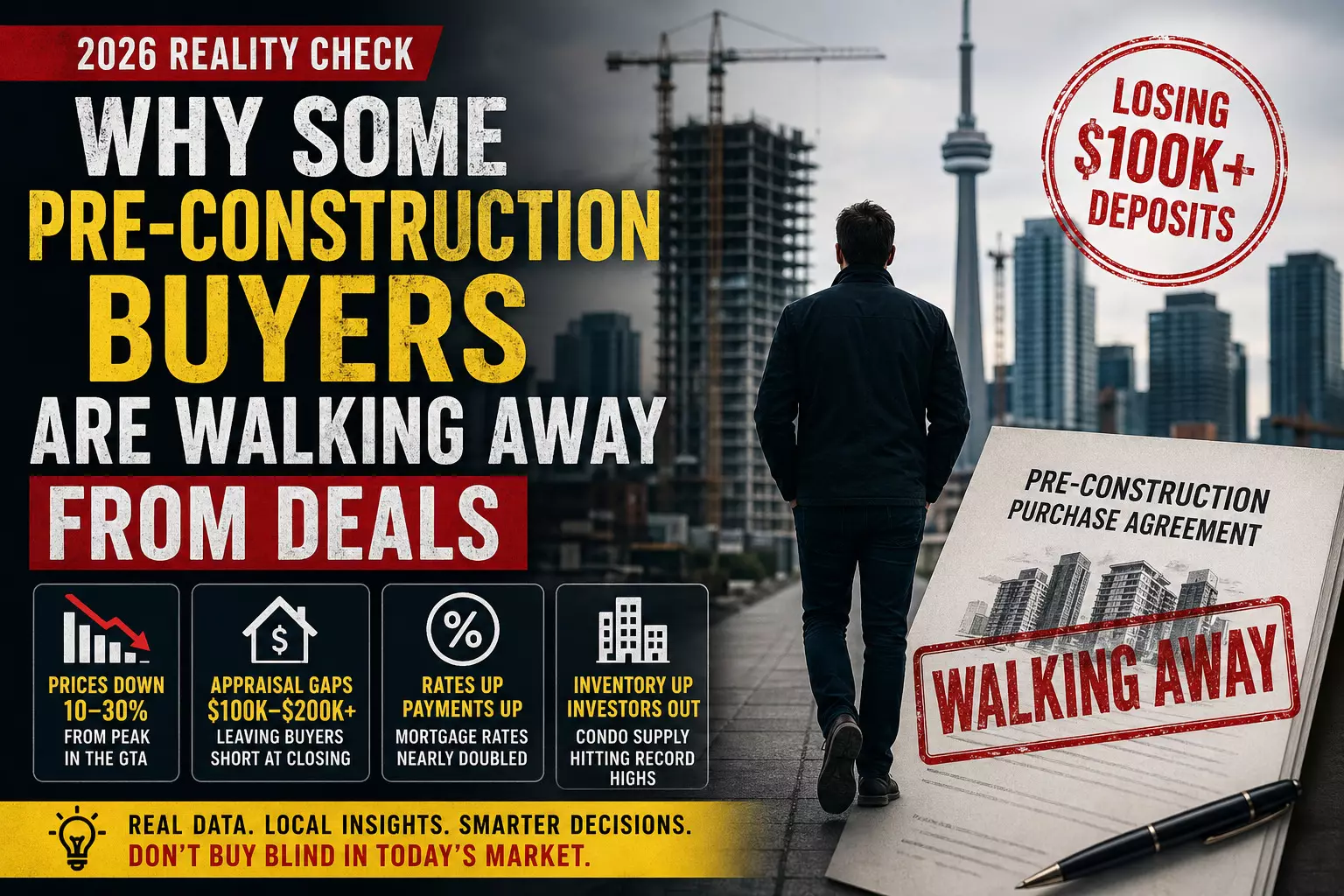 Why Some Pre-Construction Buyers Are Walking Away from Deals (2026 Reality Check)