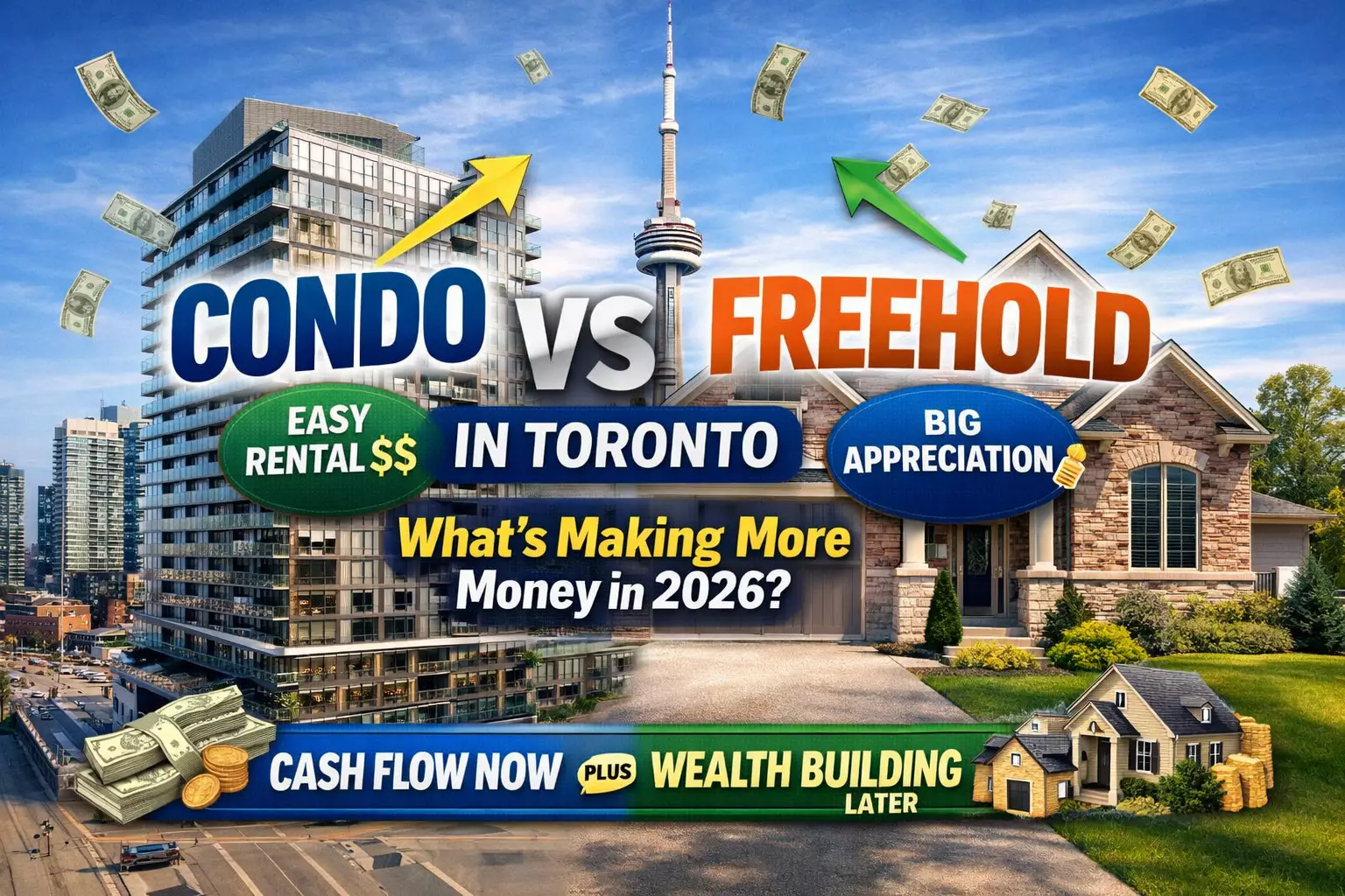 Condo vs Freehold in Toronto (2026): Which Investment Makes More Money?