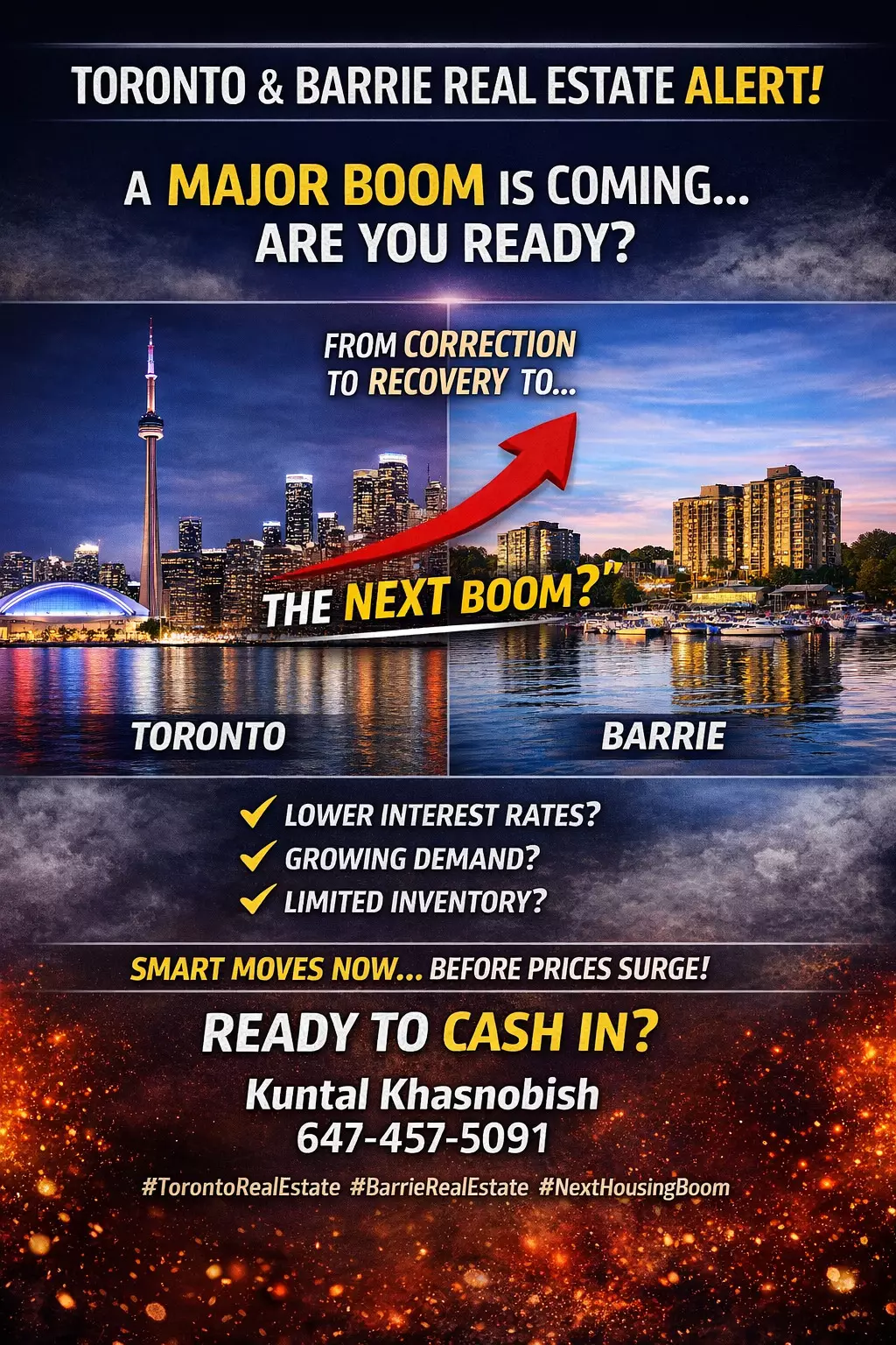 Toronto & Barrie Real Estate Cycles Explained: Predicting the Next Housing Boom in 2026–2028