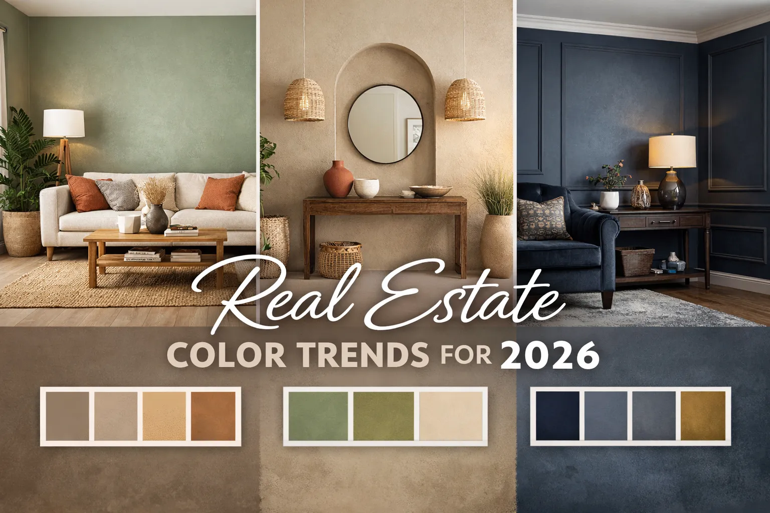 Real Estate Color Trends for 2026 in Barrie & Angus: Best Paint Colors to Sell Your Home Faster